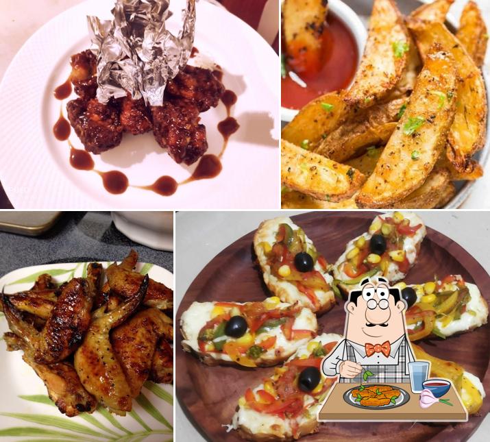 Chicken wings at Happy bakes