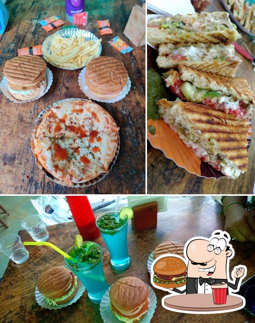 Get a burger at Gab Cafe