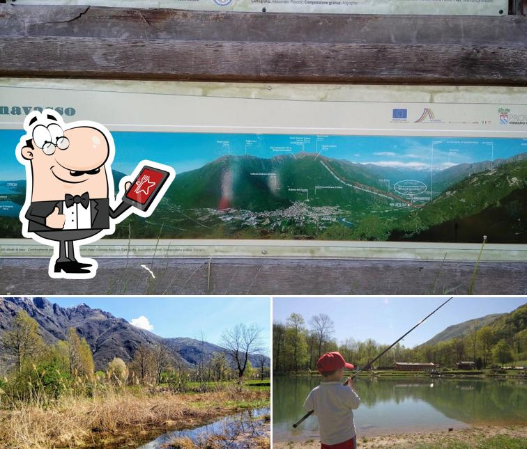 Gli esterni di Ristorante Lago delle rose