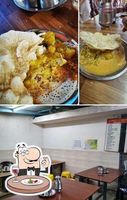 Among various things one can find food and interior at Prabhu's Dosa Centre