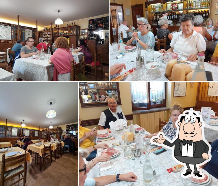 Gli interni di Trattoria Alimentari di Camozzi