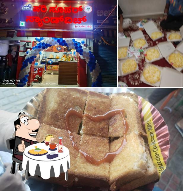 Cheese plate at Hari super sandwich