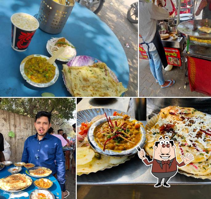 Food at Harpal Chole Kulche