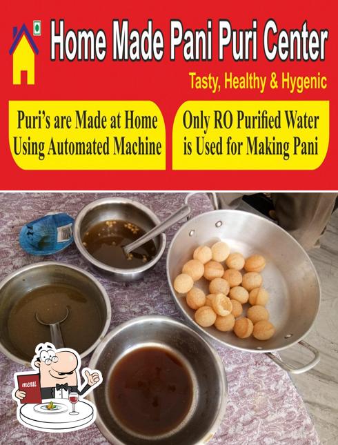 Food at Home Made Pani Puri and Chat Center