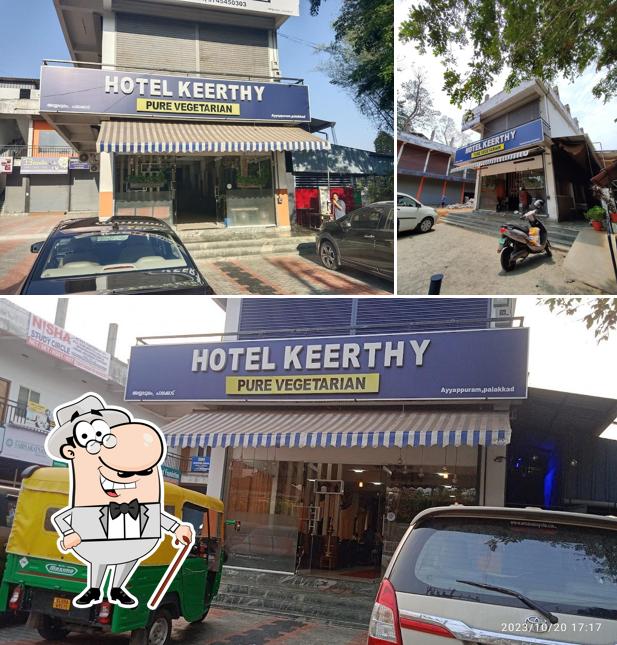 Enjoy the view outside Hotel Keerthy