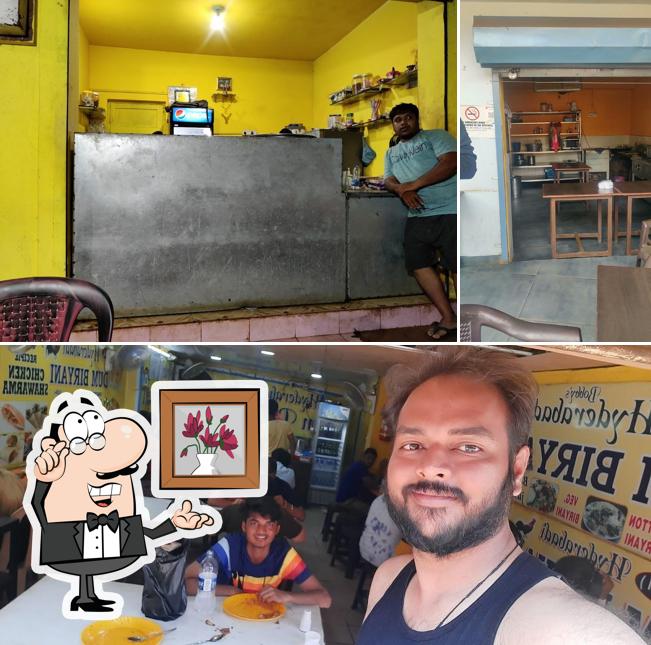 The interior of Hydrabadi bawarchi dum biriyani