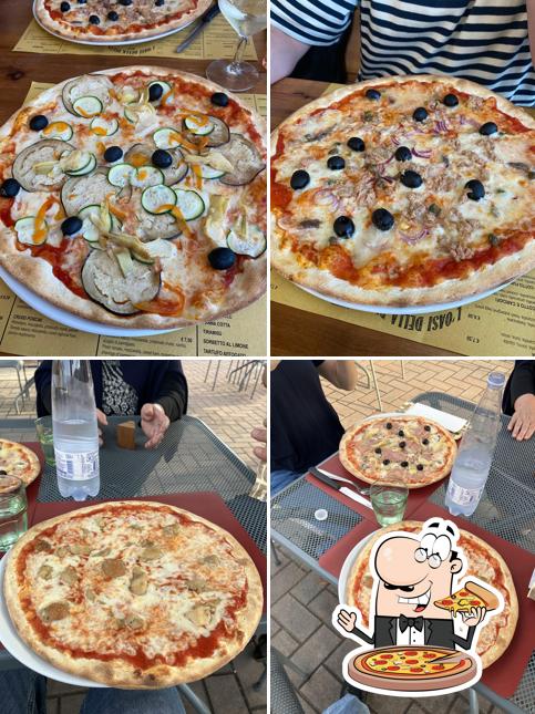 Ordina tra le svariate varianti di pizza