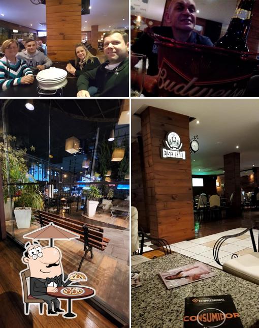 O exterior do London Burger e Pizza