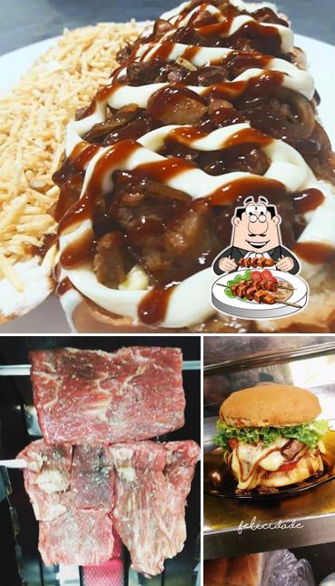 Comida em Mega food truck
