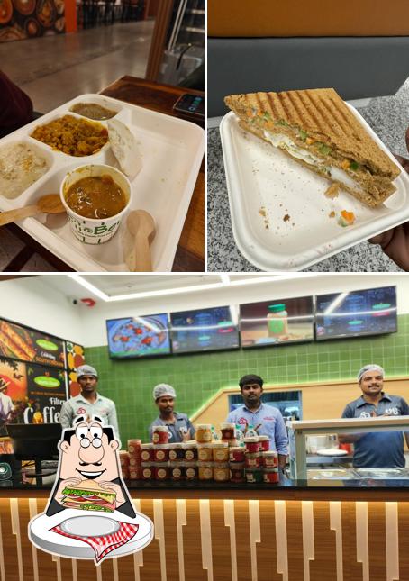 Club sandwich at Namma Veedu Vasanta Bhavan