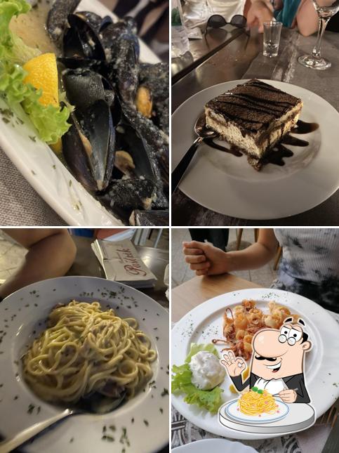 Spaghetti alla carbonara al Restaurant “Pastrik”