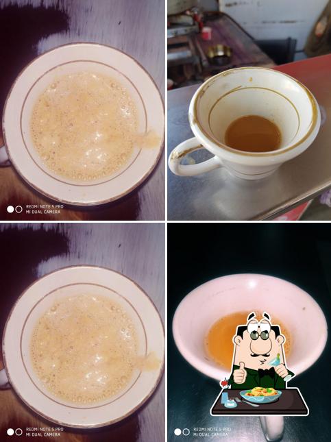 Food at Qutba Irani chai