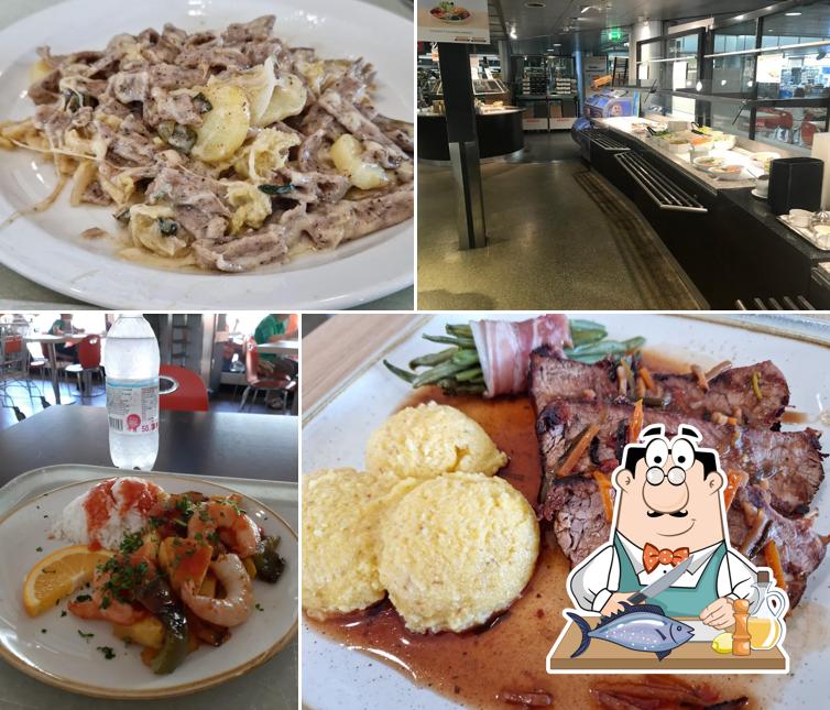 Salmone grigliato al Ristorante Migros - Centro Agno