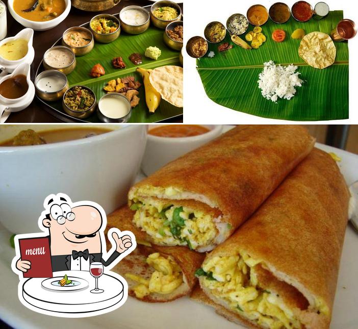 Meals at South Indian Cafe Laxmi Nagar