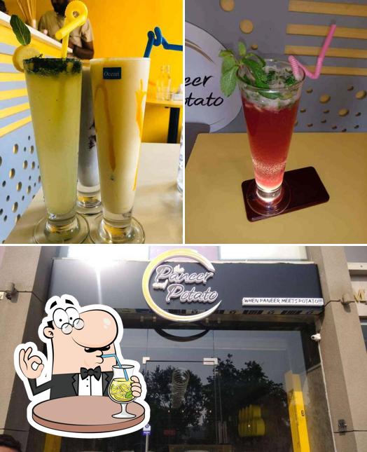 This is the photo displaying drink and exterior at Thepaneerandpotato