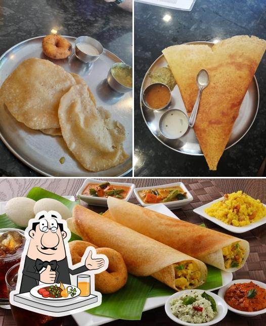 Meals at Uduppi Saravana Bhavan