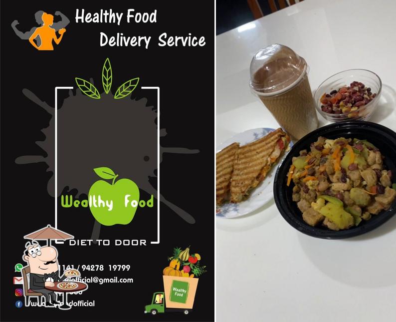 The exterior of Wealthy Food