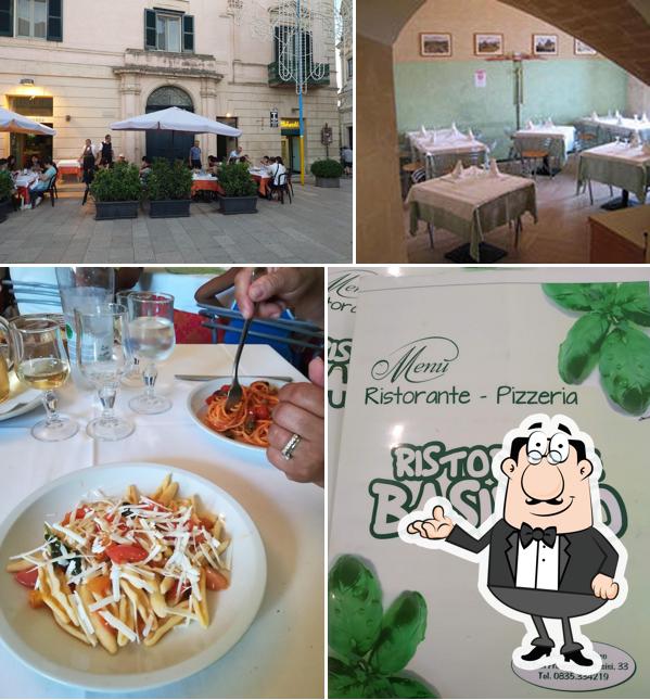 Gli interni di Ristorante Basilico