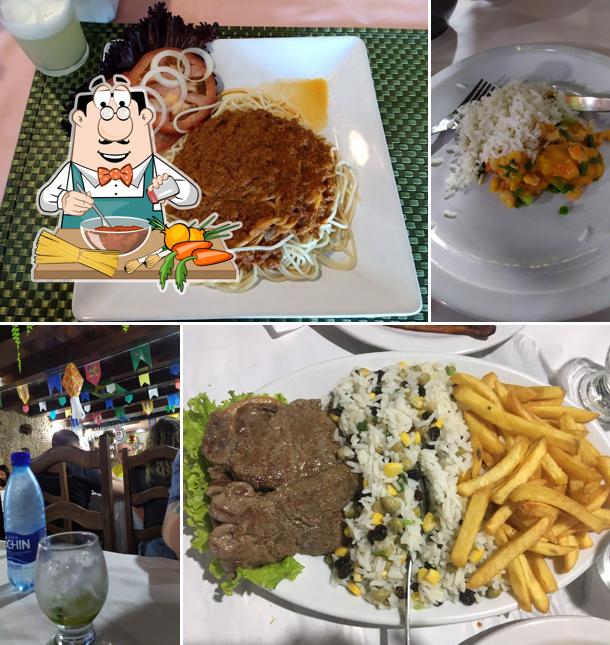 Esparguete à bolonhesa em Tia Nenzinha Restaurante - Restaurante em Porto Seguro