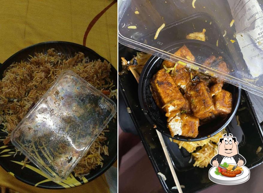 Food at Biryani Badshah