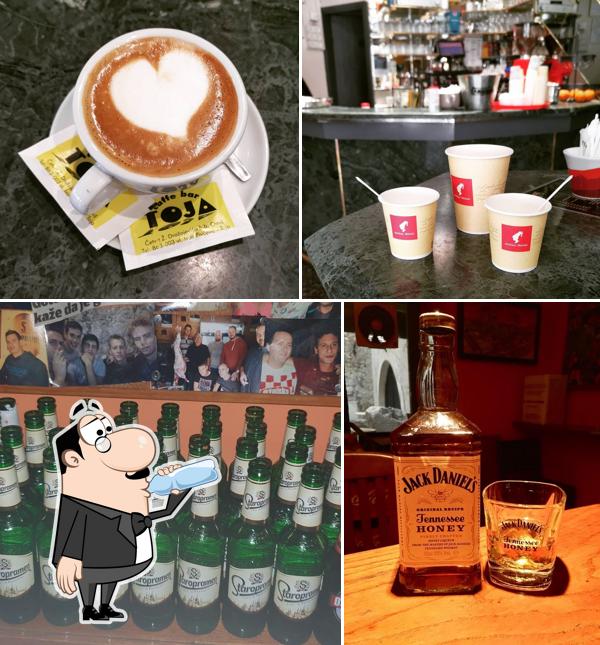 La bevanda e cibo del ristorante