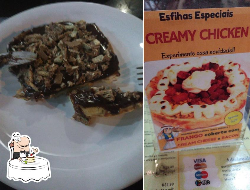 Peça uma das opções doces