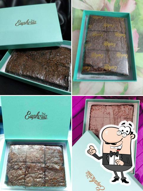 The interior of Euphoria Bakers Sainikpuri