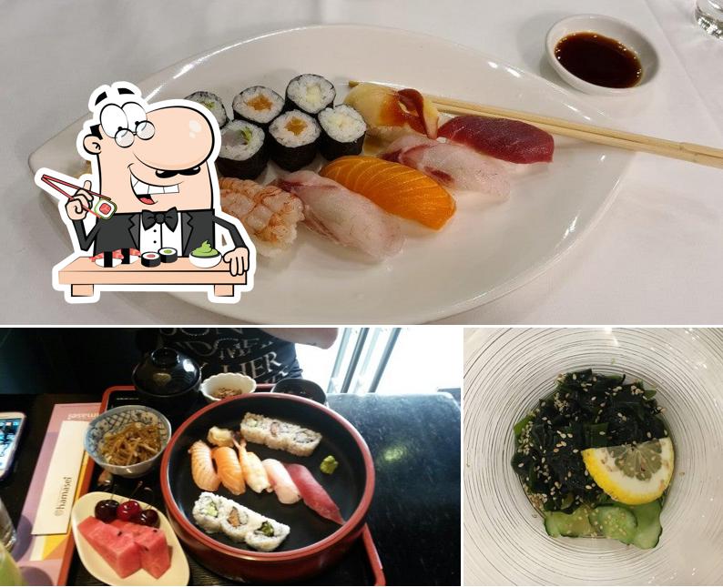 Prova le diverse opzioni di sushi