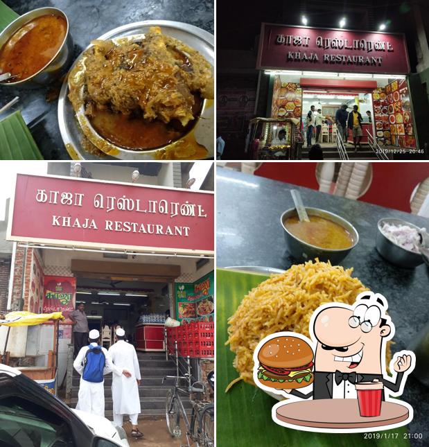 Try out a burger at Khaja Restaurant