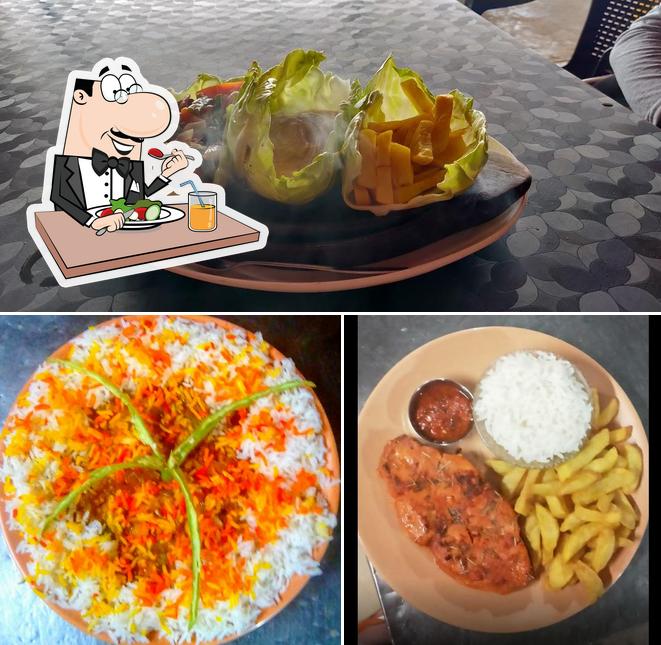 Meals at Moksha Cafe