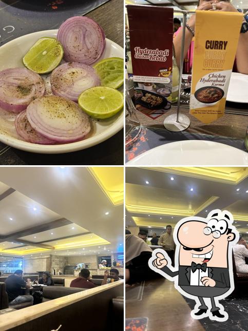 The interior of Niyaaz Restaurant, Main Branch