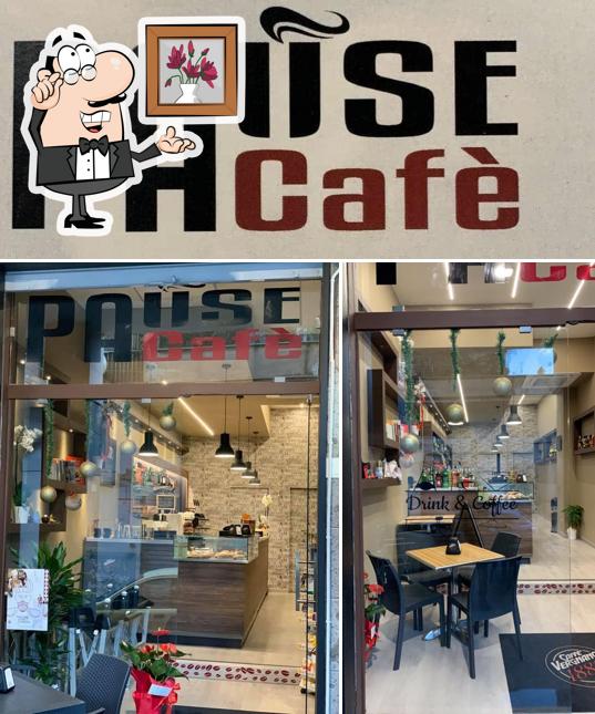 Gli interni di PAUSE CAFÈ