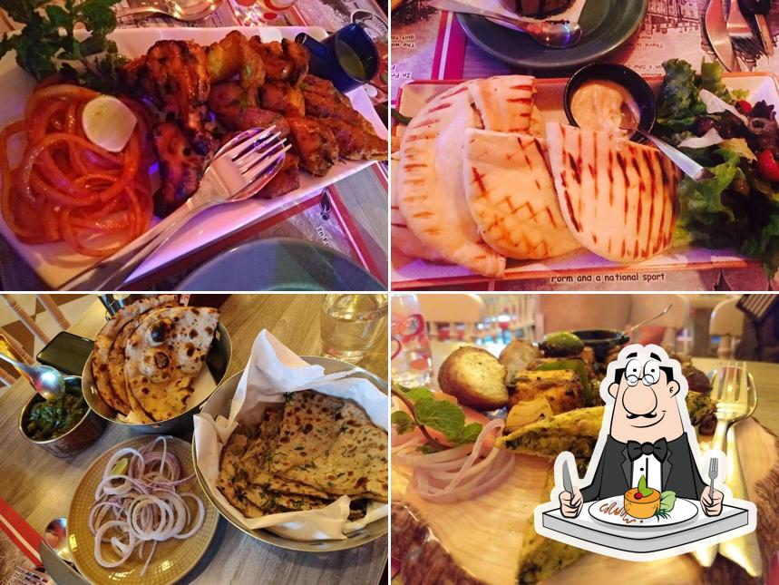 Food at Queens cafe