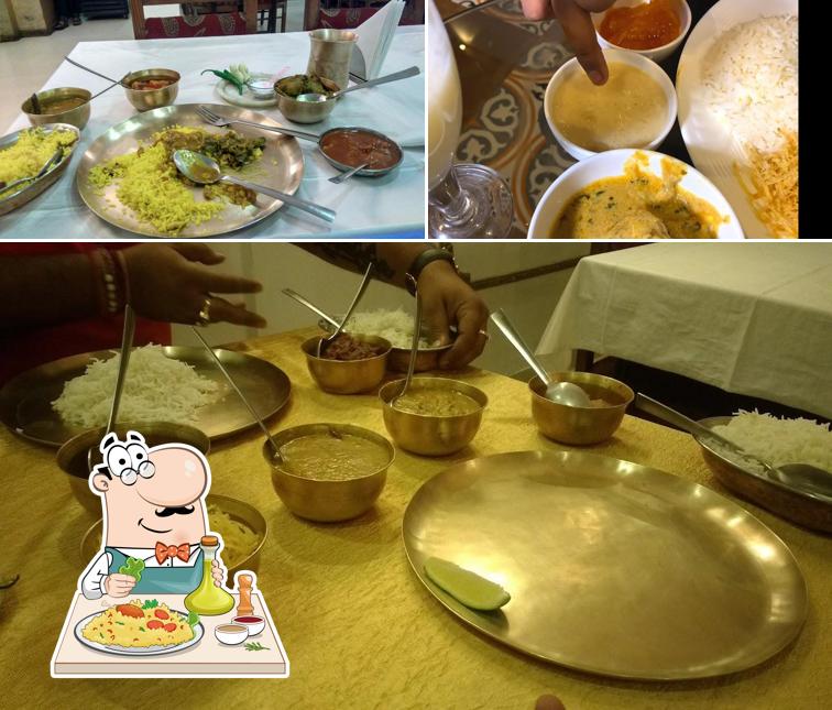 Meals at Raajbarir Khawa Best Bengali Restaurant in Kolkata Bengali Cuisine