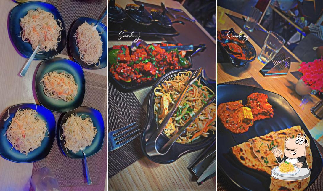 Spaghetti carbonara at Real Taste Restaurant & Cafe