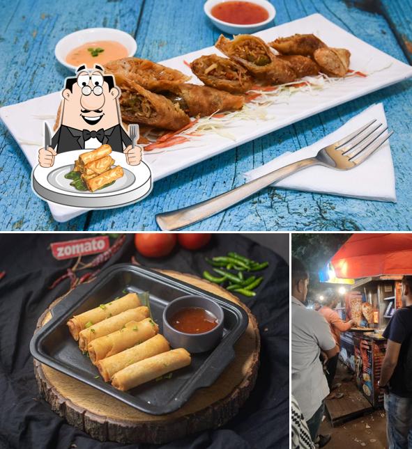 Spring rolls at ARABIAN HUB (SHAWARMA)