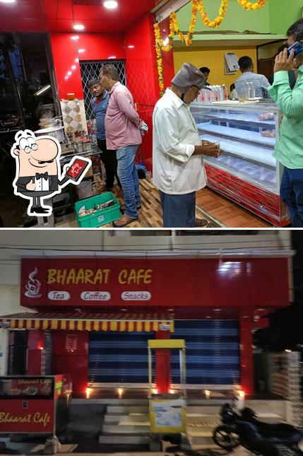The exterior of Bhaarat Cafe tiffins and biryanis