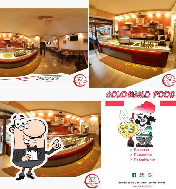 Gli interni di Golosiamo Food Gli interni di Golosiamo Food