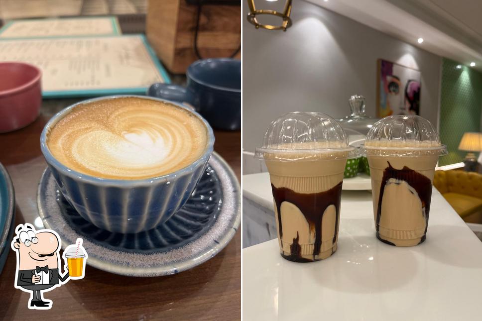 Enjoy a drink at Hush Coffee N More