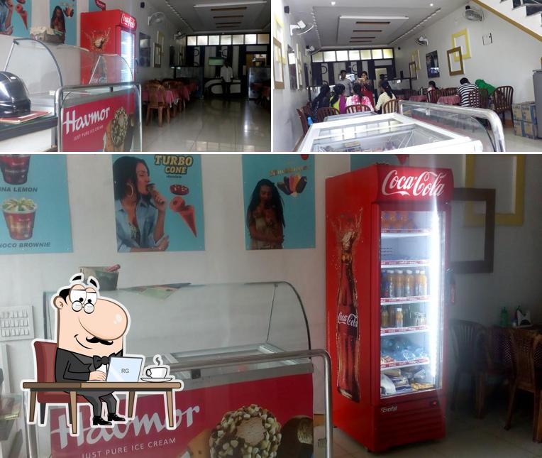 Check out how Kesar Food Plaza looks inside