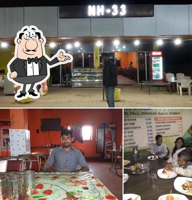 Check out how NH33 DHABA looks inside