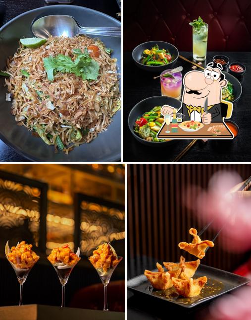 Pad thai at P.F. Chang's Khar