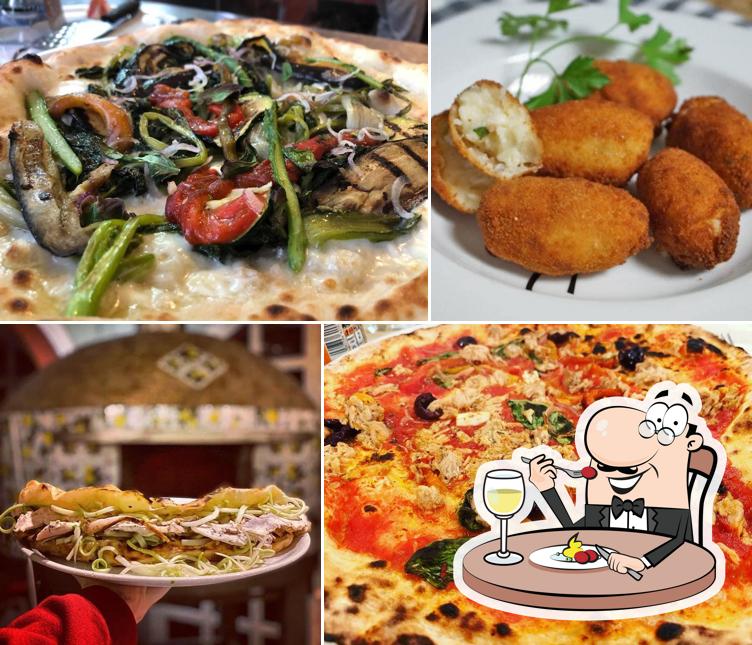 Platti al Pizzeria Gennaro al Nascosa