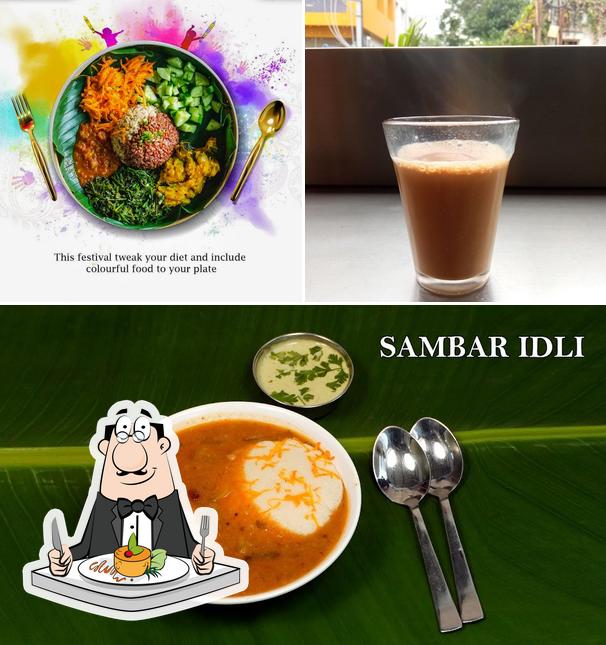 The restaurant's food and beer