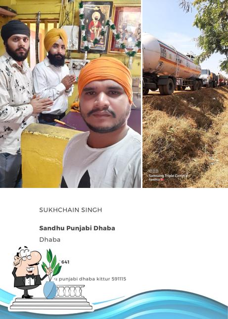 The exterior of Sandhu Punjabi Dhaba