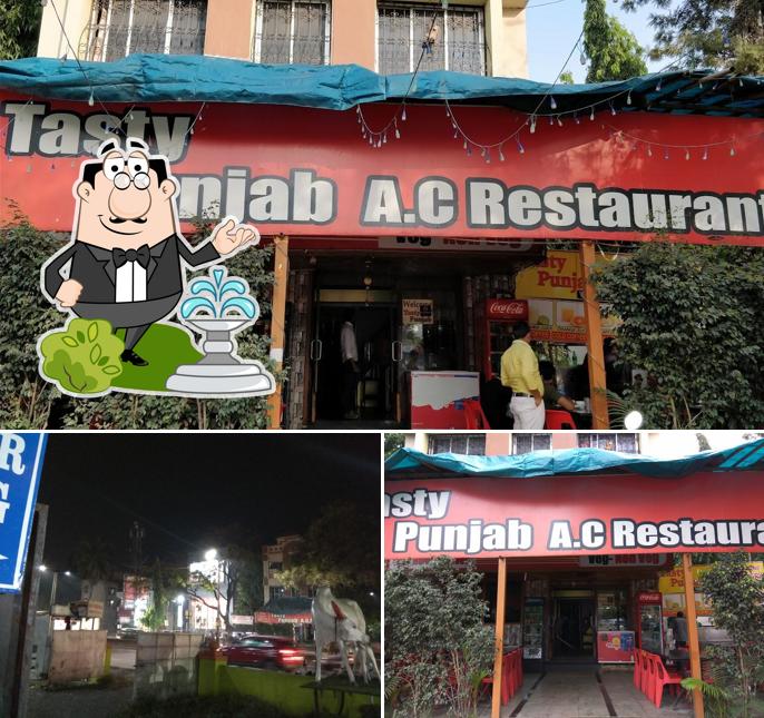 The exterior of Tasty Punjab