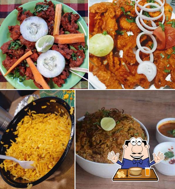 Food at Uncle's Pulao