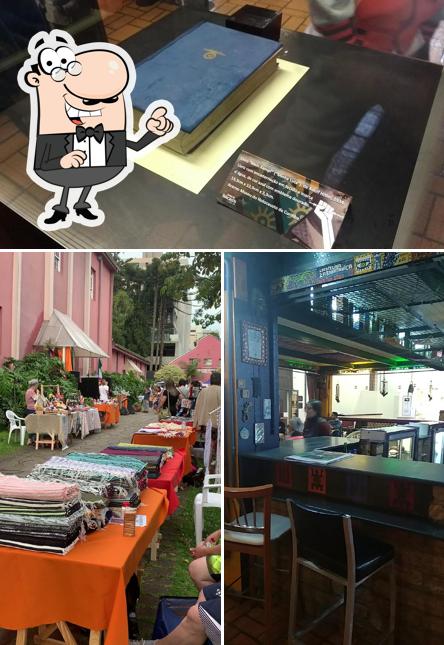 Veja imagens do interior do Zarabatana Café