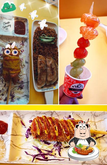 Meals at Seoul Station Cafe