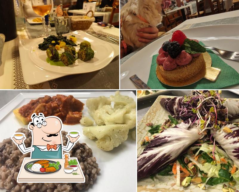 Cibo al Ristorante Vegano Biologico La Lanterna